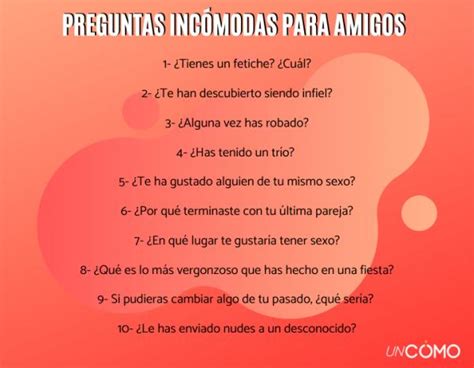 preguntas incomodas para amigos|290 preguntas incómodas (para tus amigos o tu pareja)